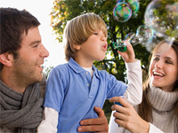 Happy Parents with Child